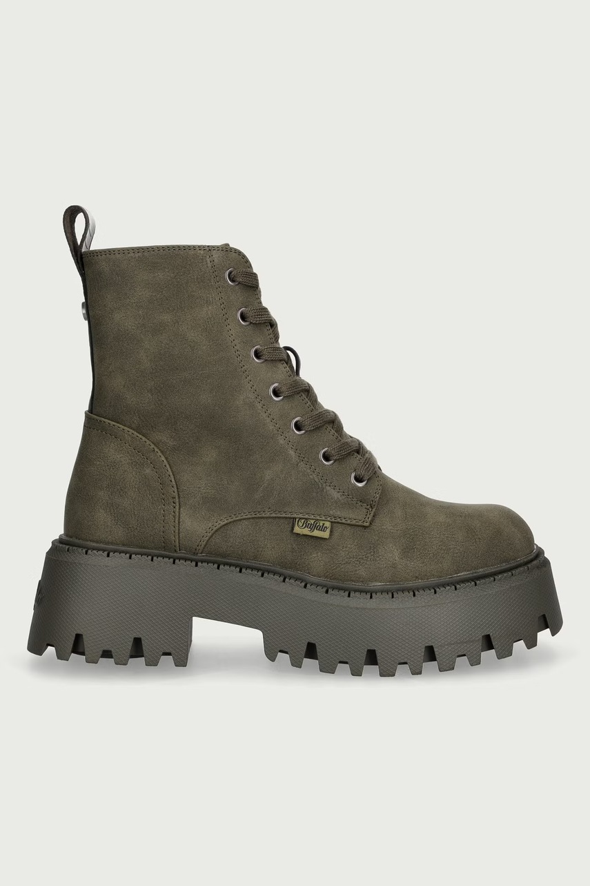Buffalo  боти дамски Aspen Lace Up Mid Warm