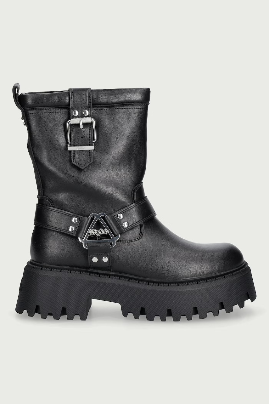 Buffalo  боти за мотоциклет дамски Aspen Biker Pull On