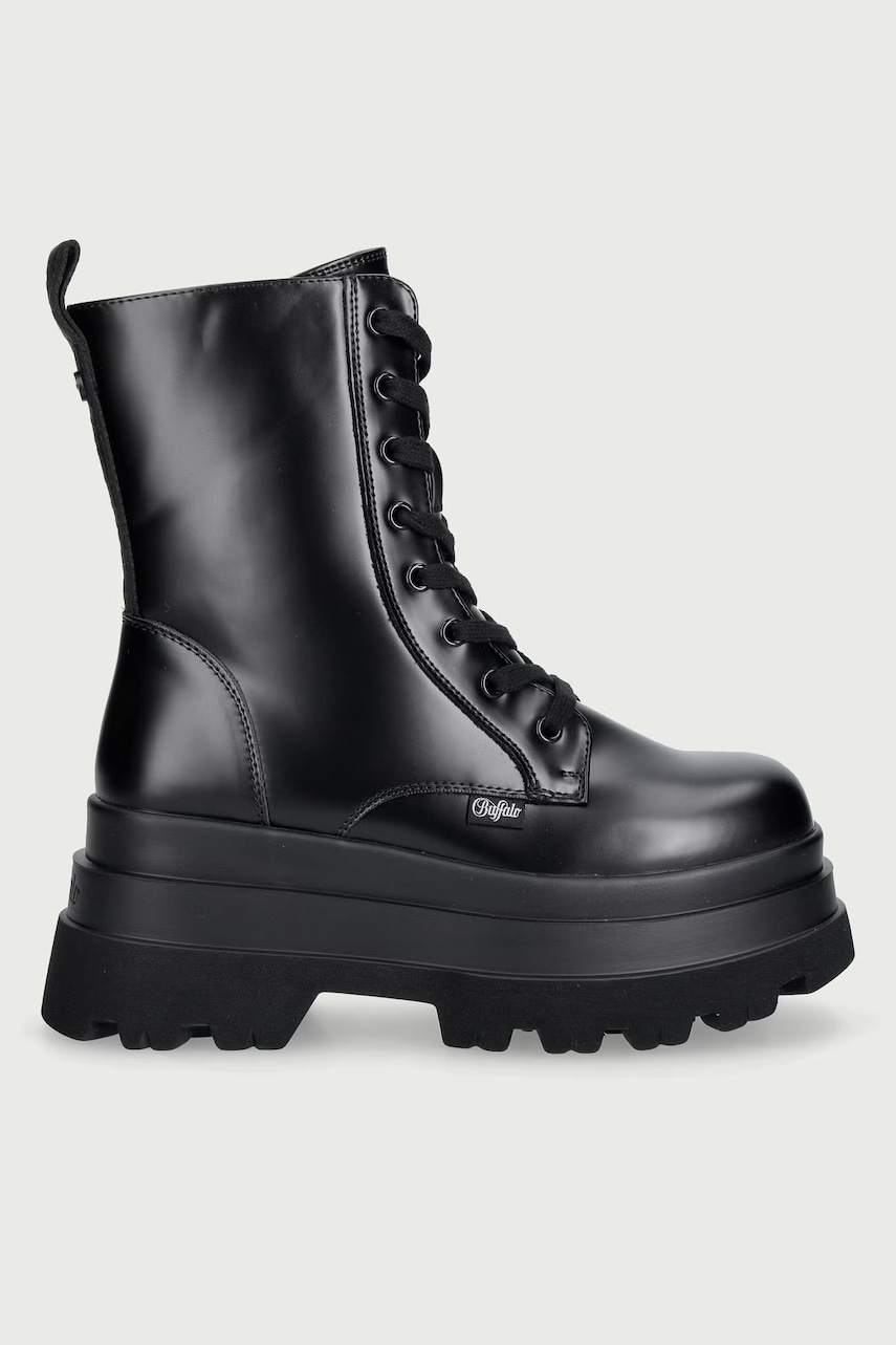 Buffalo αρβυλάκια με πλατφόρμα Γυναικεία Jupiter Lace Up Mid
