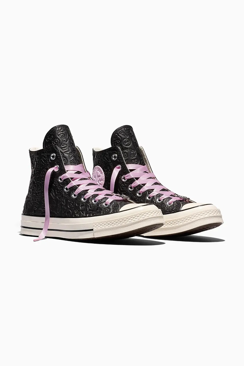 Converse x Hello Kitty Chuck 70 HI πάνινα Γυναικεία δερμάτινα