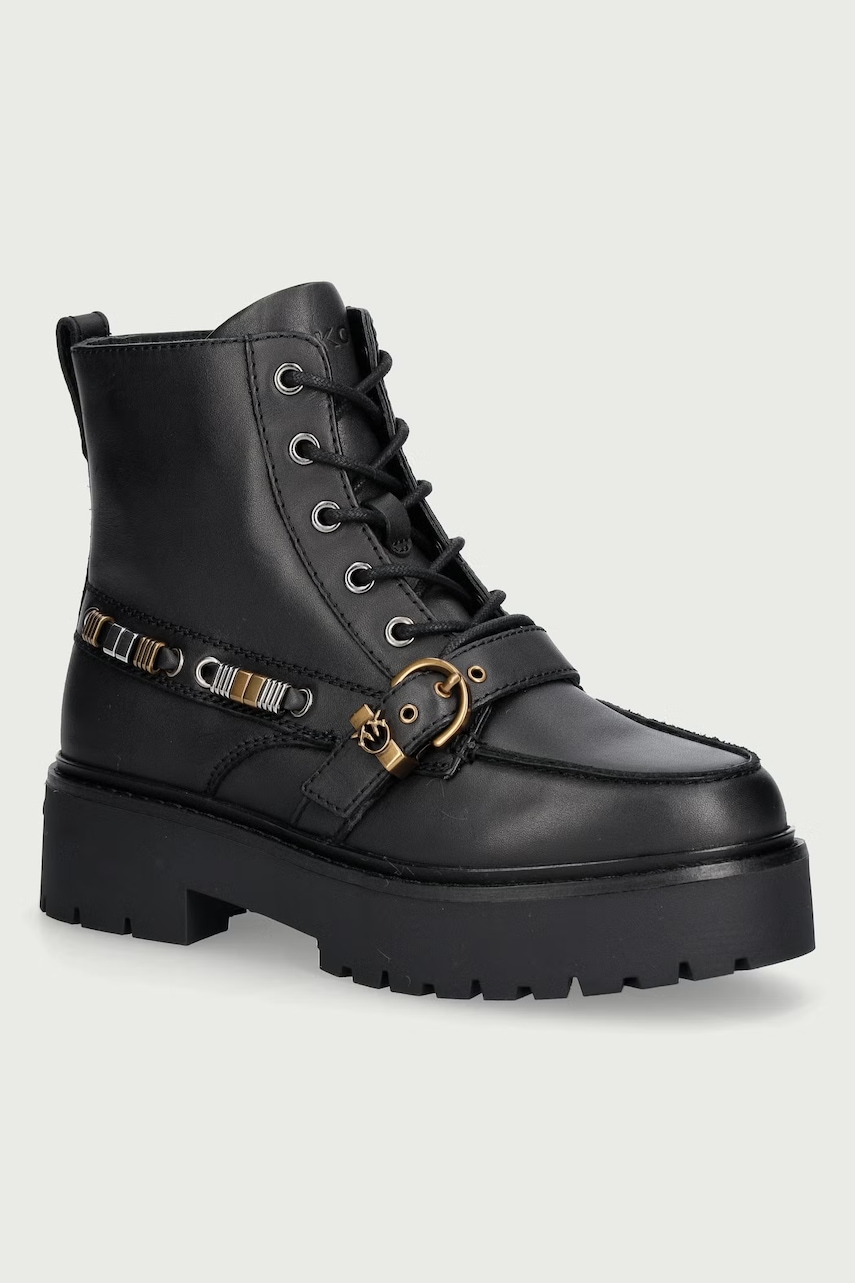 Pinko  botine pentru femei din piele Margaret 03