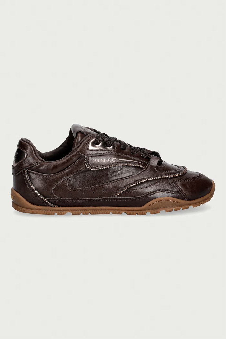 Pinko Pinko Yulia 04 sneakers γυναικεία δερμάτινα - 2