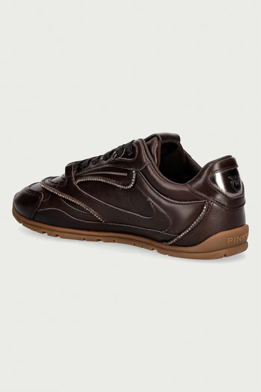Pinko Pinko Yulia 04 sneakers γυναικεία δερμάτινα - 3