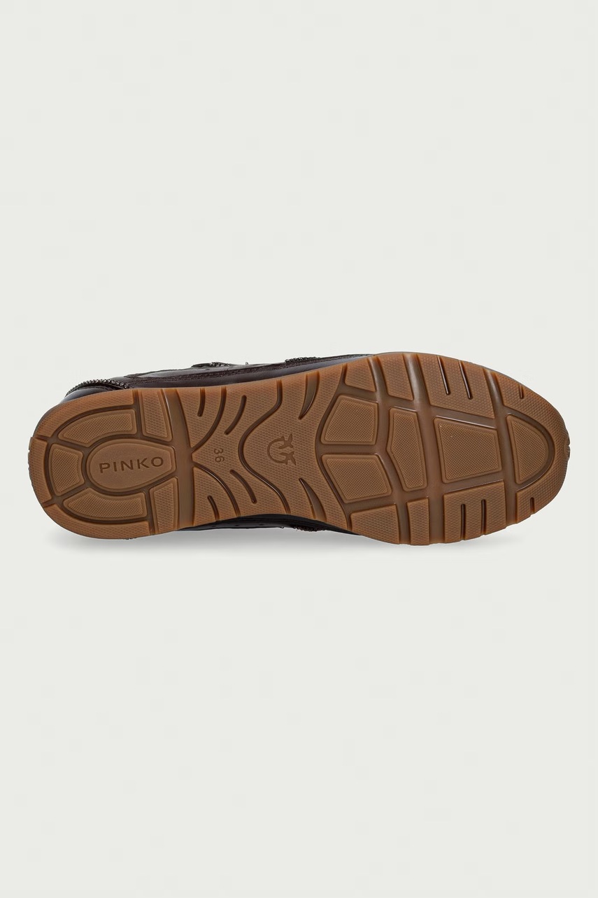 Pinko Pinko Yulia 04 sneakers γυναικεία δερμάτινα - 5