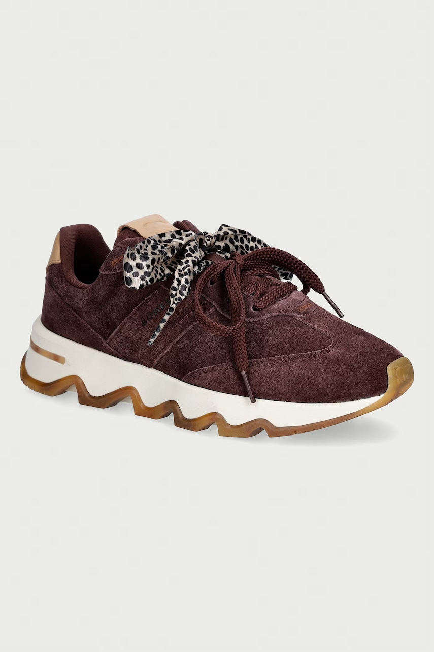 Sorel W KINETIC EMBER LX sneakers pentru femei din piele întoarsă