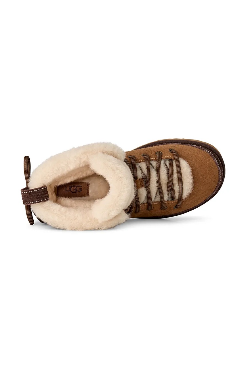 UGG UGG W Classic Heritage Lace-Up μπότες χιονιού Γυναικείες σουέτ - 5