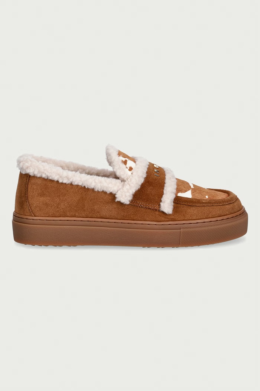 Inuikii Inuikii μοκασίνια Γυναικεία δερμάτινα Shearling Print - 2