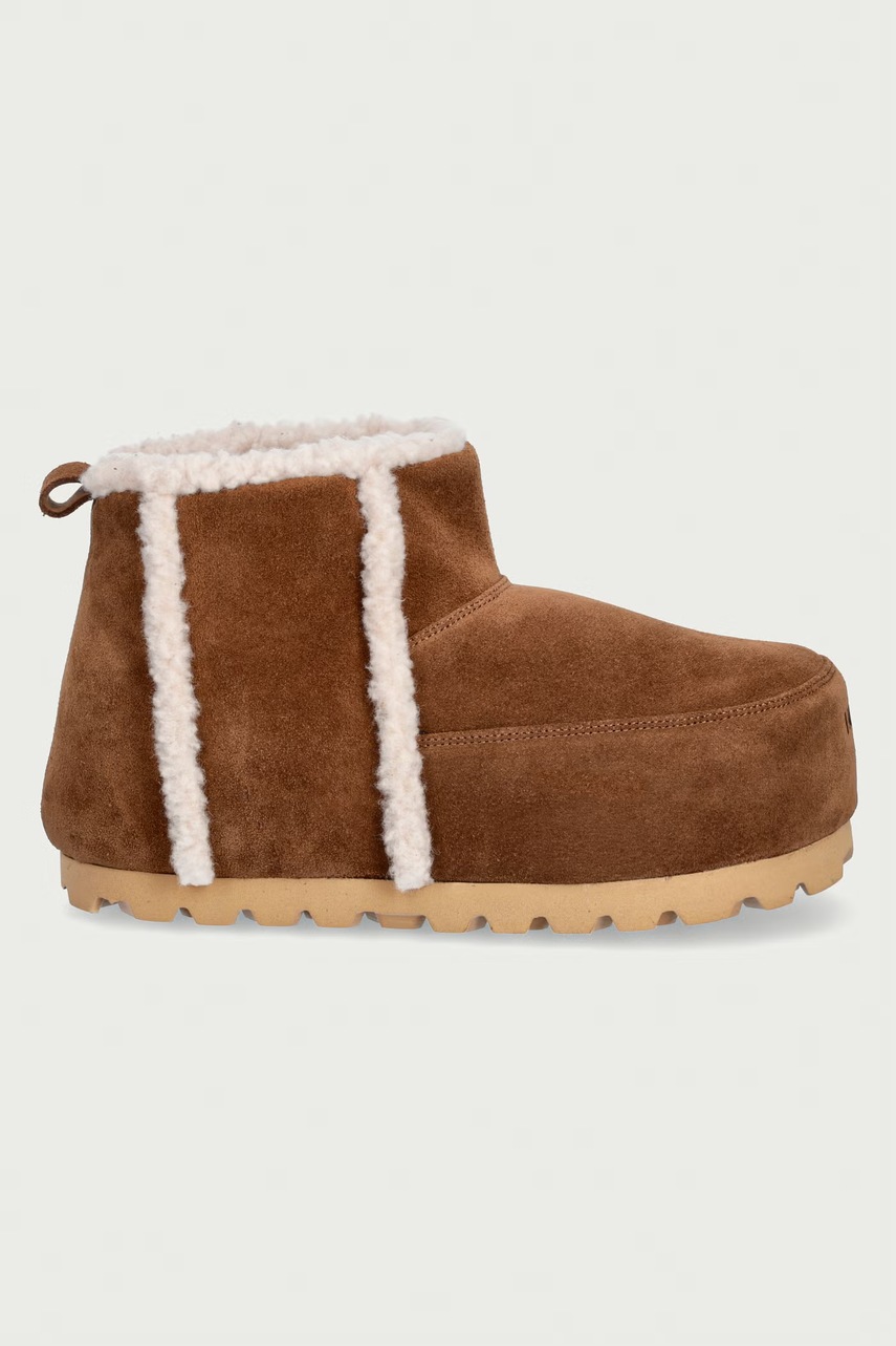 Inuikii Cozy Boot Ankle μπότες χιονιού Γυναικείες σουέτ