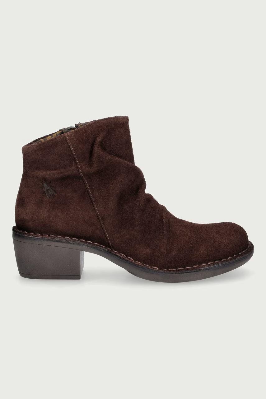 Fly London μποτάκια Γυναικεία σουέτ MUKE215FLY