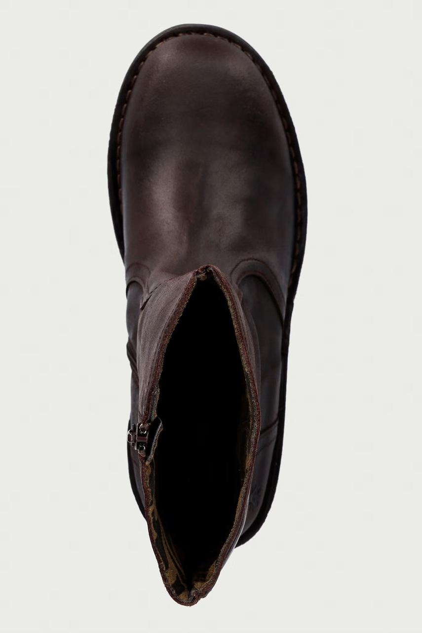 Fly London Fly London μποτάκια block heel γυναικεία δερμάτινα NORE191FLY - 4