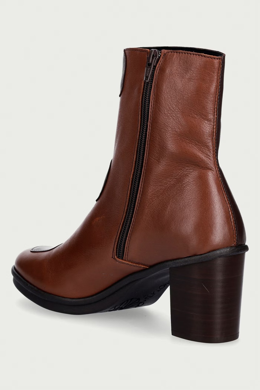 Fly London Fly London μποτάκια block heel γυναικεία δερμάτινα GIGS548FLY - 3