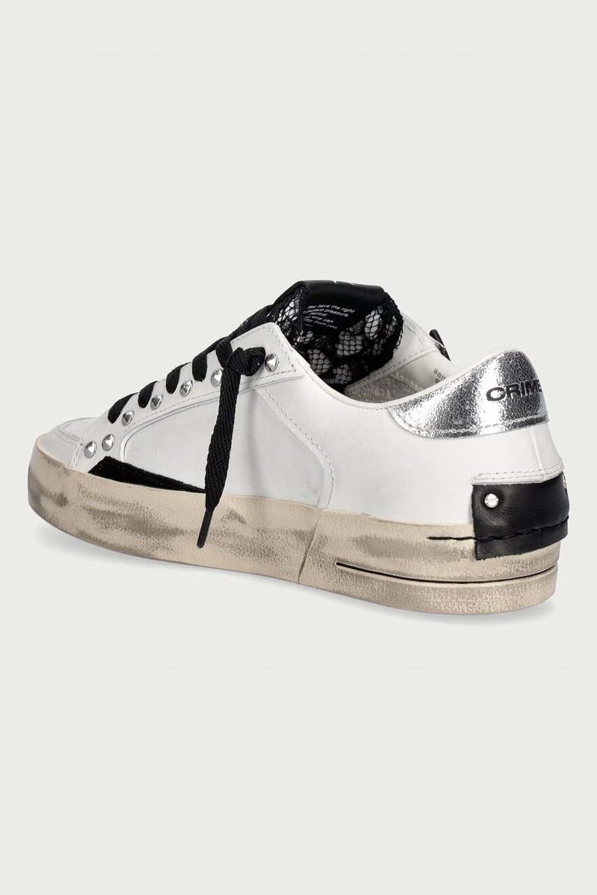 Crime London Crime London SK8 DELUXE sneakers γυναικεία δερμάτινα - 3