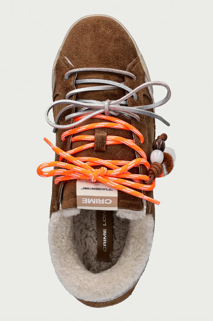 Crime London Crime London SNEAKERINA sneakers γυναικεία σουέτ - 4