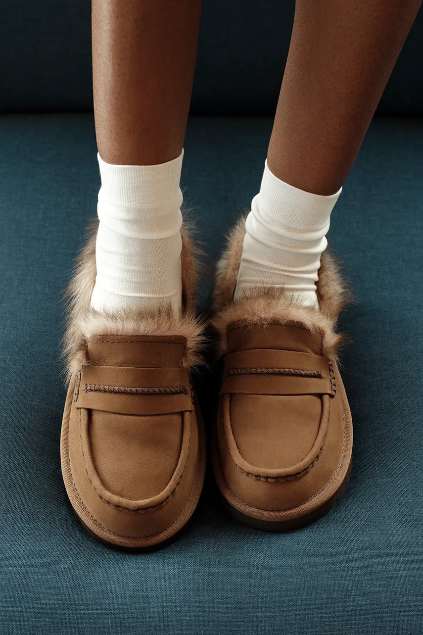 UGG UGG loafers γυναικεία nubuck W Ellis Nubuck Loafer - 7