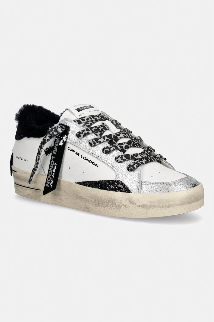 Crime London SK8 DELUXE sneakers γυναικεία δερμάτινα