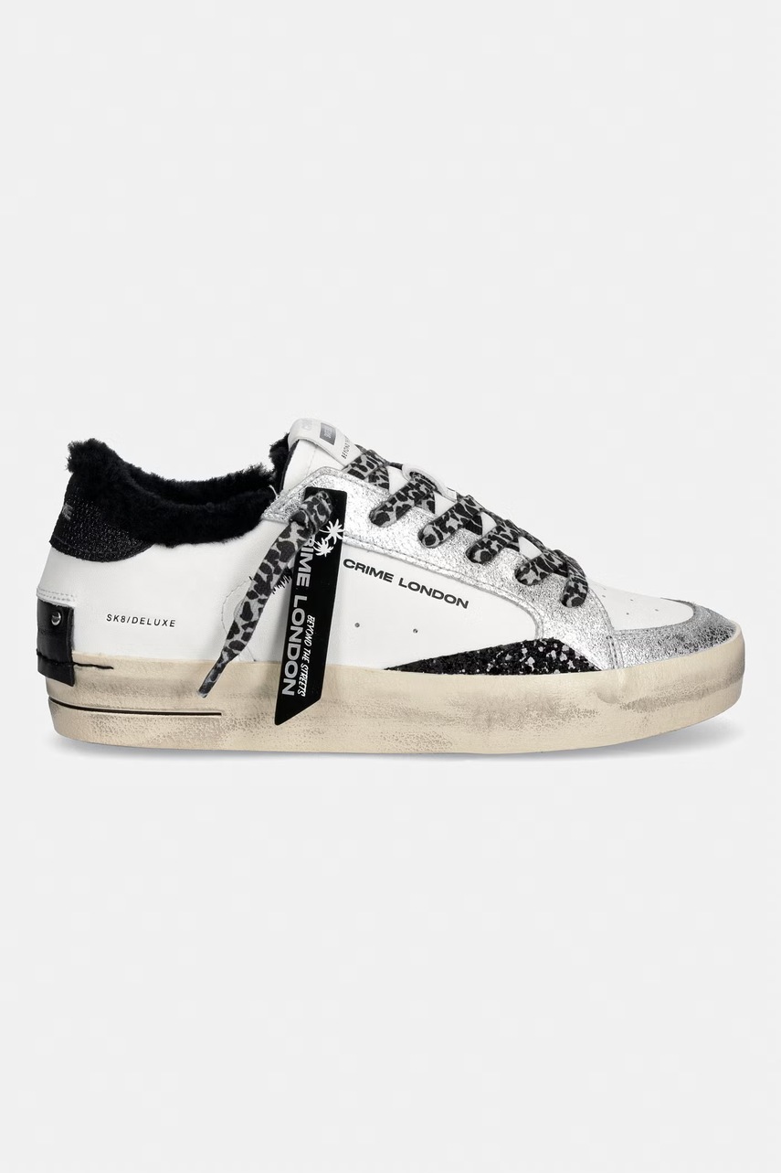 Crime London SK8 DELUXE sneakers γυναικεία δερμάτινα