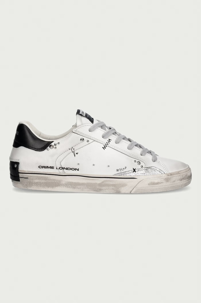Crime London Crime London DECONSTRUCTED sneakers γυναικεία δερμάτινα - 2