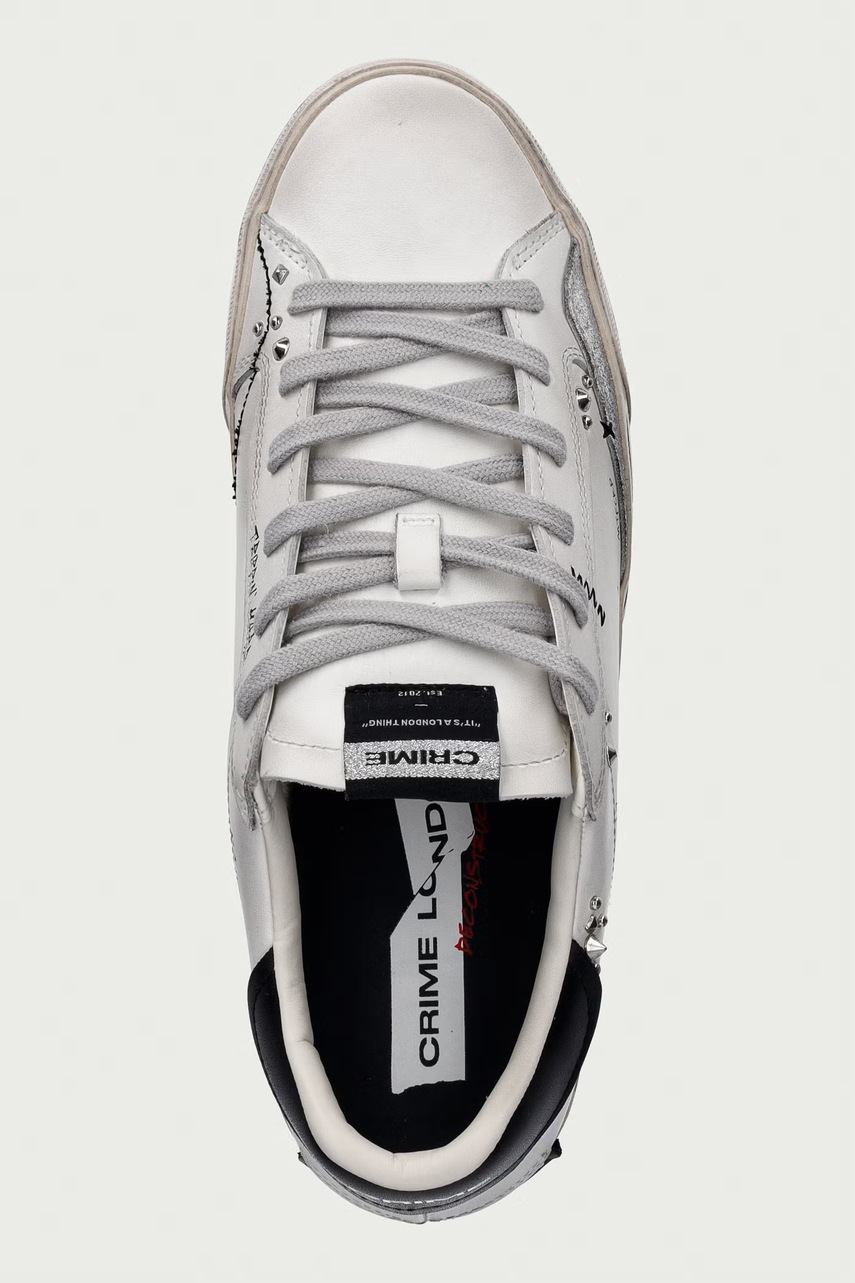 Crime London Crime London DECONSTRUCTED sneakers γυναικεία δερμάτινα - 4
