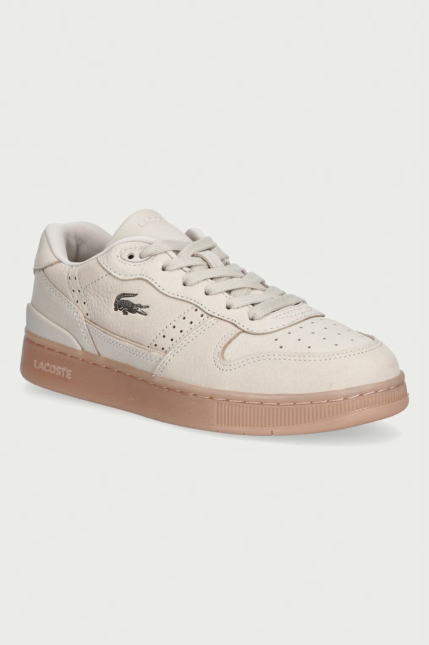 Lacoste T-CLIP SET sneakersy damskie nubukowe