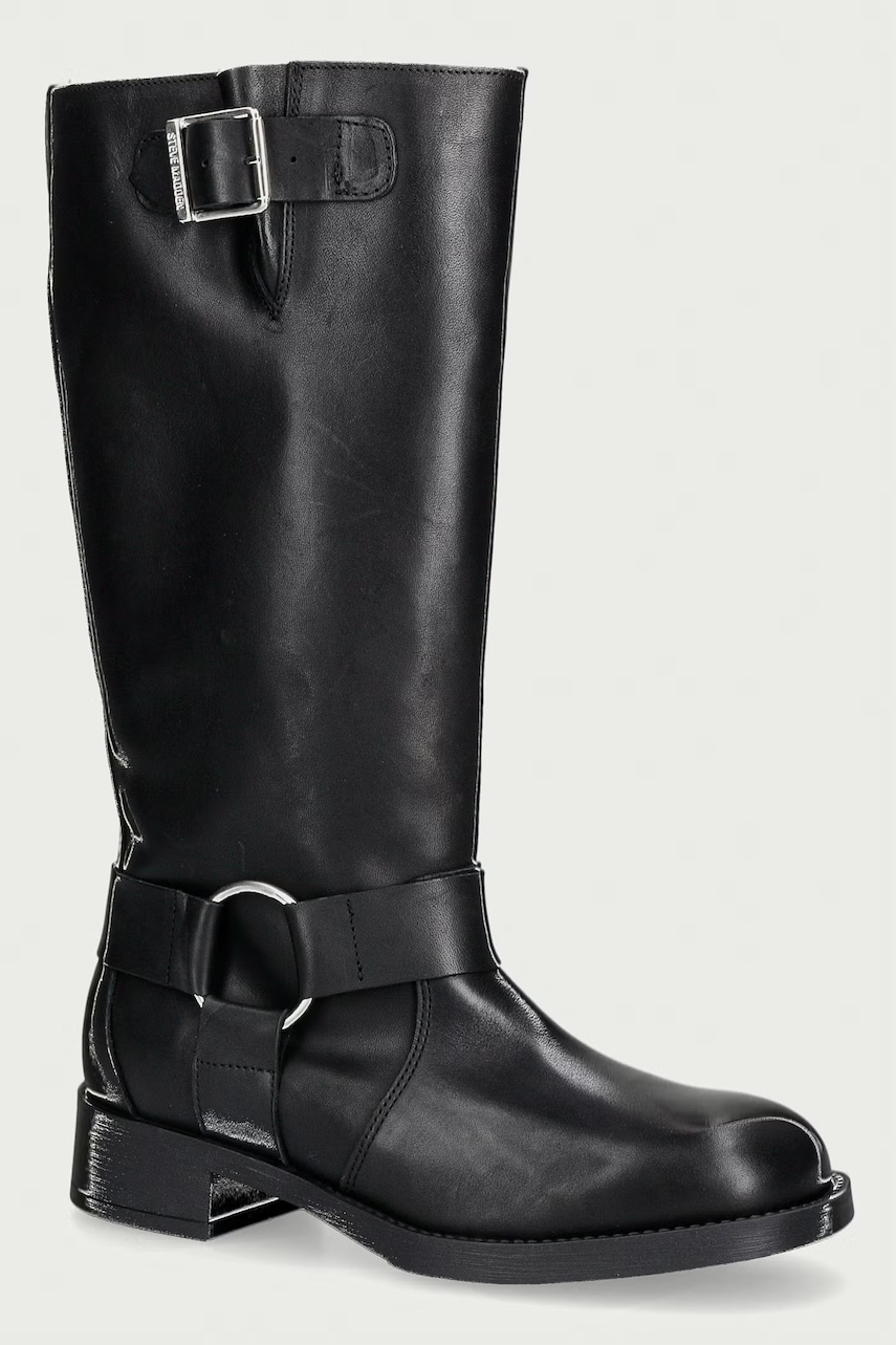 Steve Madden kozaki damskie skórzane Zamza