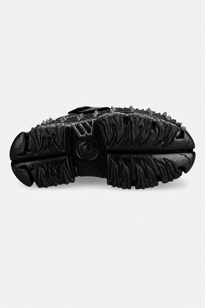 New Rock New Rock CRUST NEGRO NEGRO, FIRE CASCO sneakers γυναικεία δερμάτινα - 5