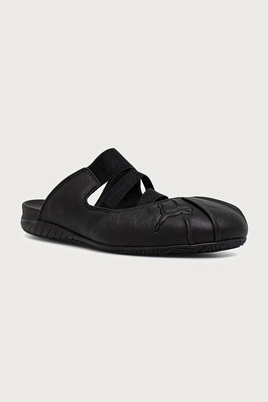 Puma klapki skórzane Speedcat Mule