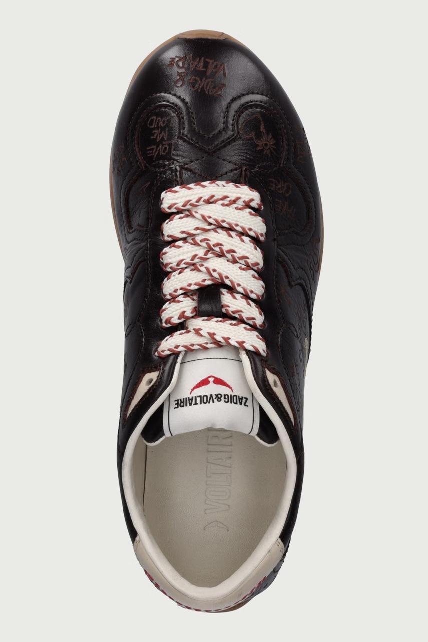 Zadig&Voltaire Zadig&Voltaire ZV Dance sneakers γυναικεία δερμάτινα - 4
