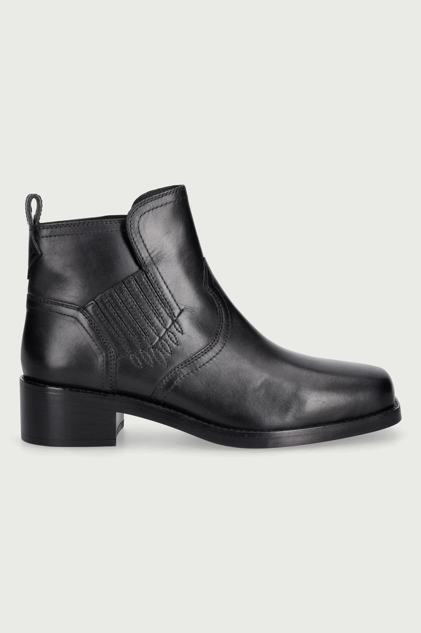 Zadig&Voltaire  боти дамски от кожа Igata Smooth Cow Skin