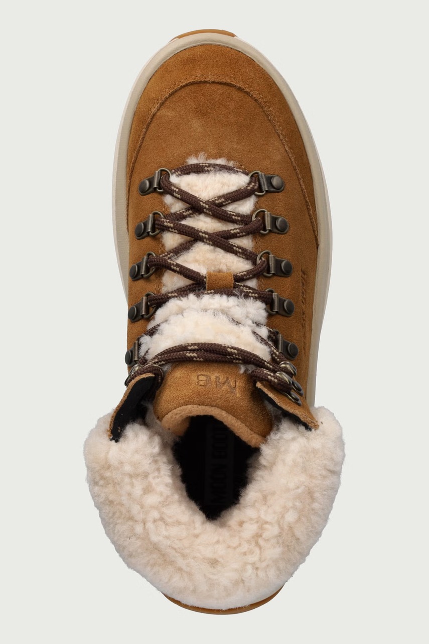 Moon Boot Moon Boot MB MOON247 CITY SHEARLING MID μπότες χιονιού Γυναικείες δερμάτινες - 4