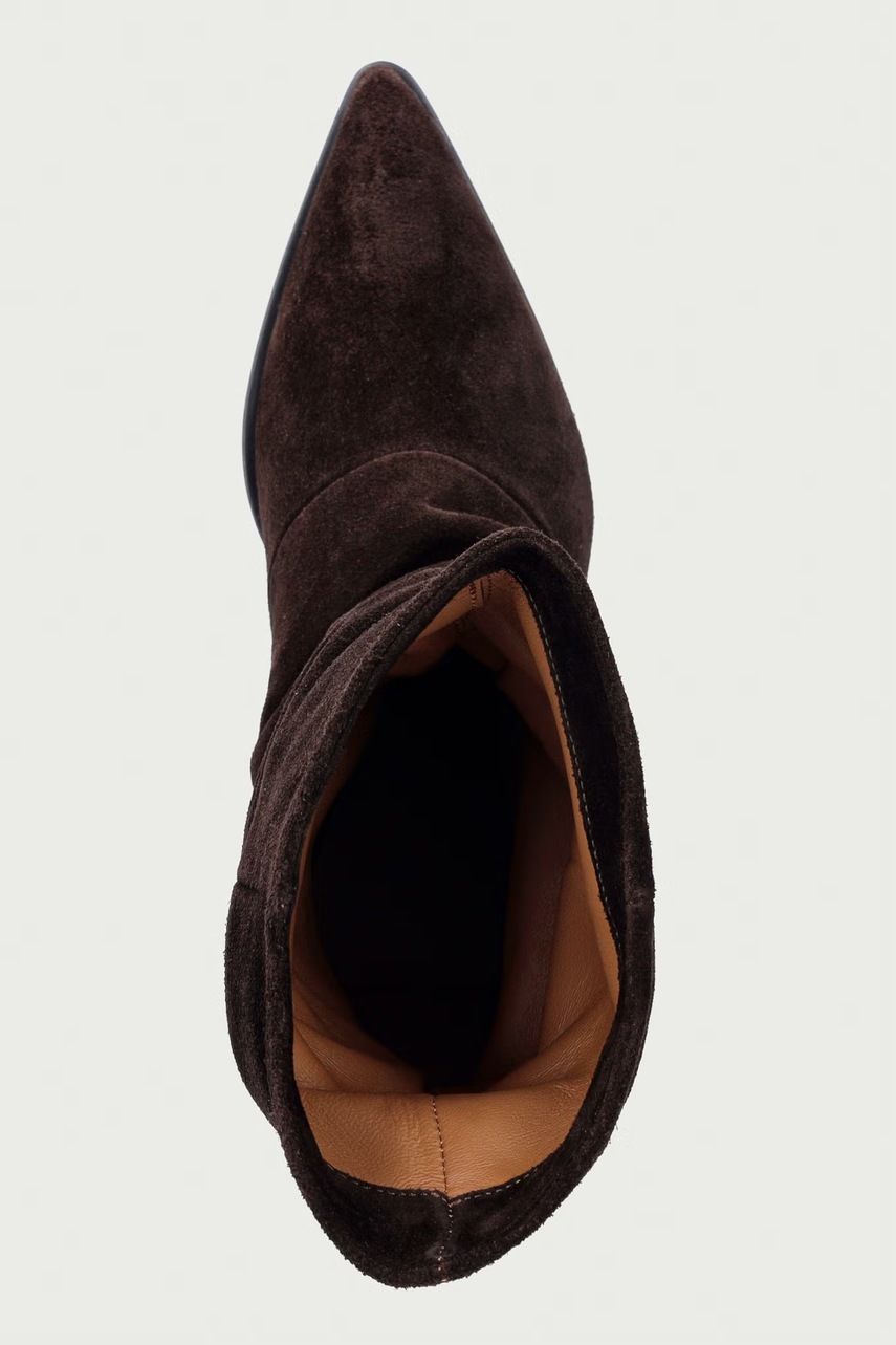 Copenhagen Copenhagen μποτάκια block heel γυναικεία σουέτ - 4