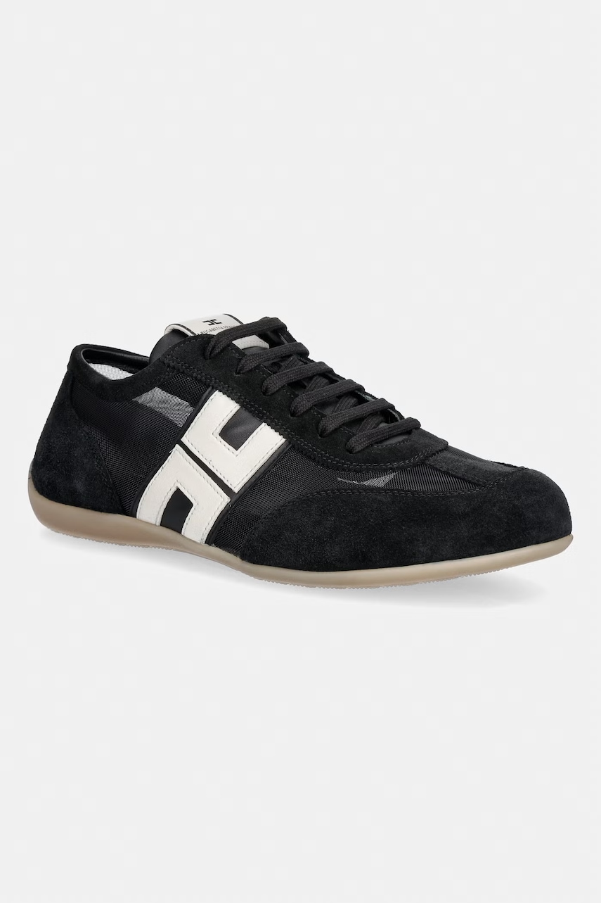 Elisabetta Franchi sneakersy damskie zamszowe