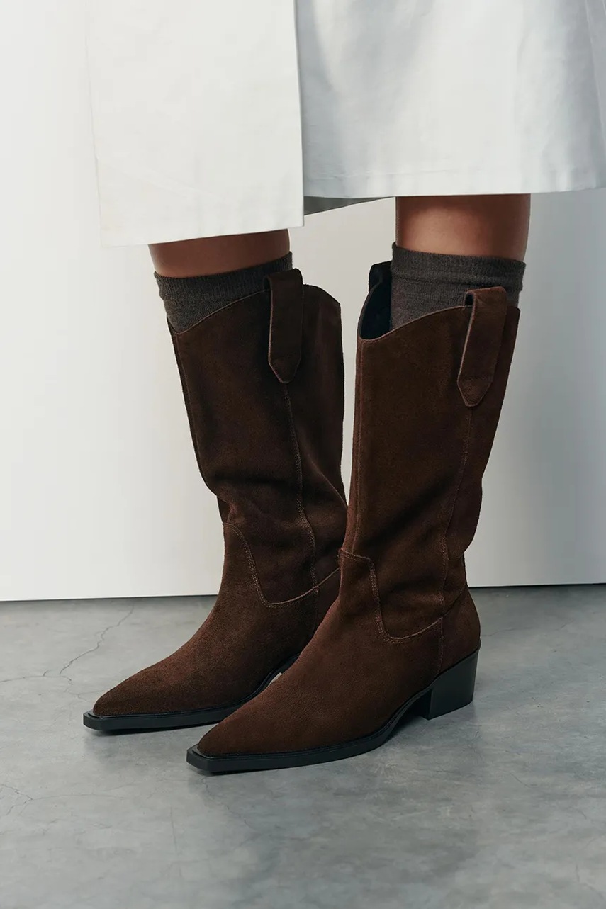 Vagabond Shoemakers Vagabond Shoemakers καουμπόικες μπότες Γυναικείες σουέτ KELSEY - 5