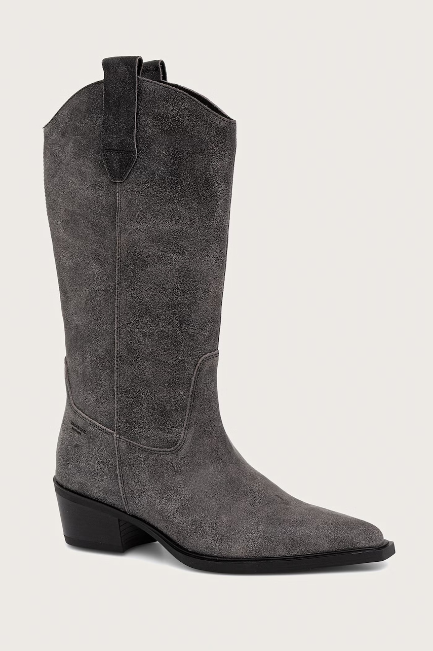 Vagabond Shoemakers kowbojki na słupku damskie skórzane KELSEY