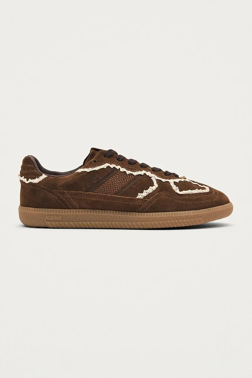 Alohas Tb.490 Crochet sneakers dámske semišové