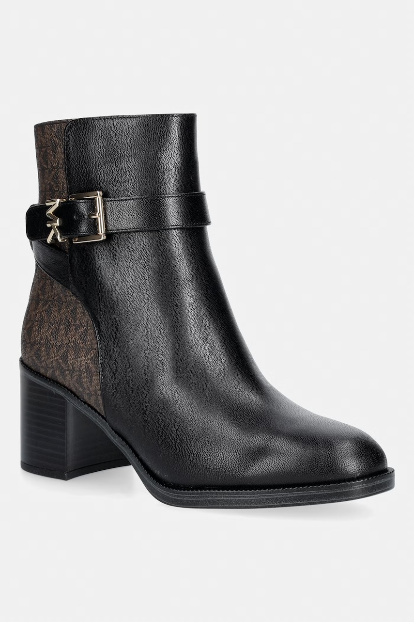 MICHAEL Michael Kors botine cu toc jos pentru femei Rachel Heeled Bootie