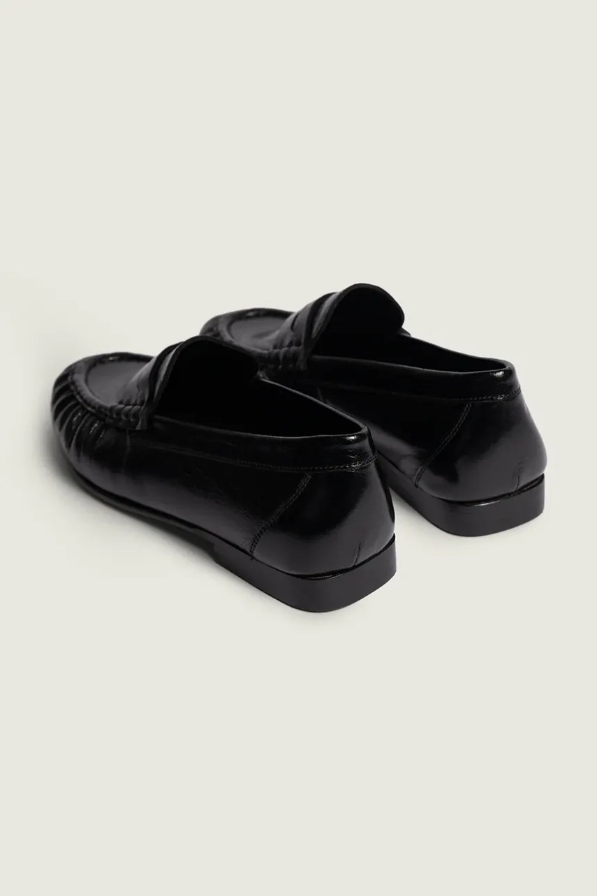 Posa Posa μοκασίνια γυναικεία δερμάτινα Penny Loafer - 3