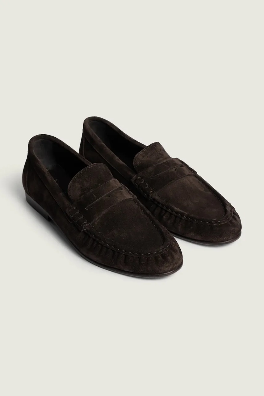 Posa Posa μοκασίνια Γυναικεία σουέτ Penny Loafer - 2