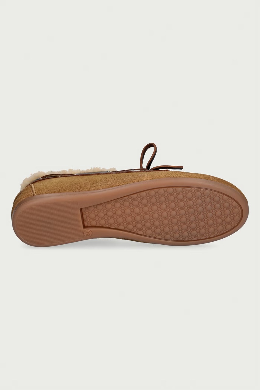 Posa Posa μοκασίνια Γυναικεία σουέτ Boat Loafer - 5
