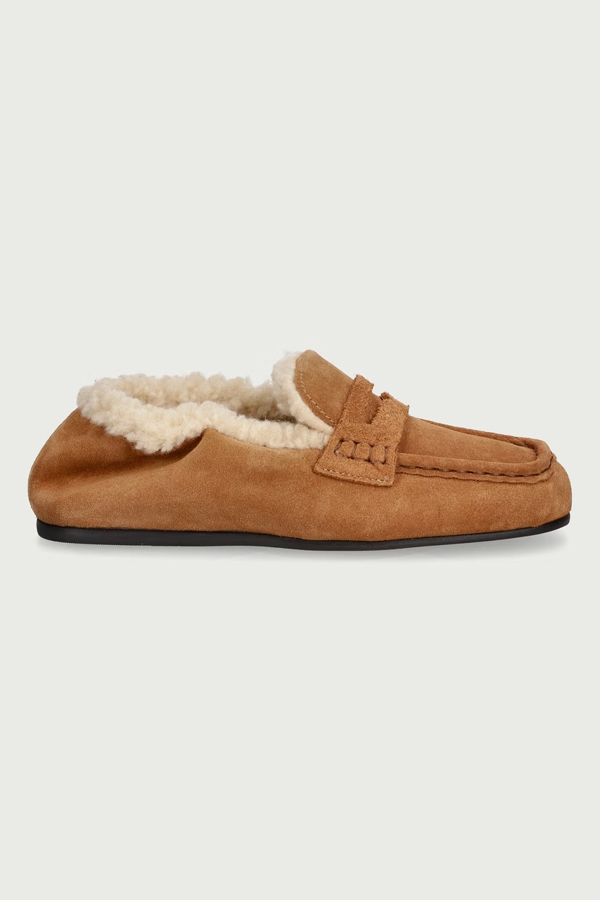 Posa μοκασίνια Γυναικεία σουέτ Penny Loafer