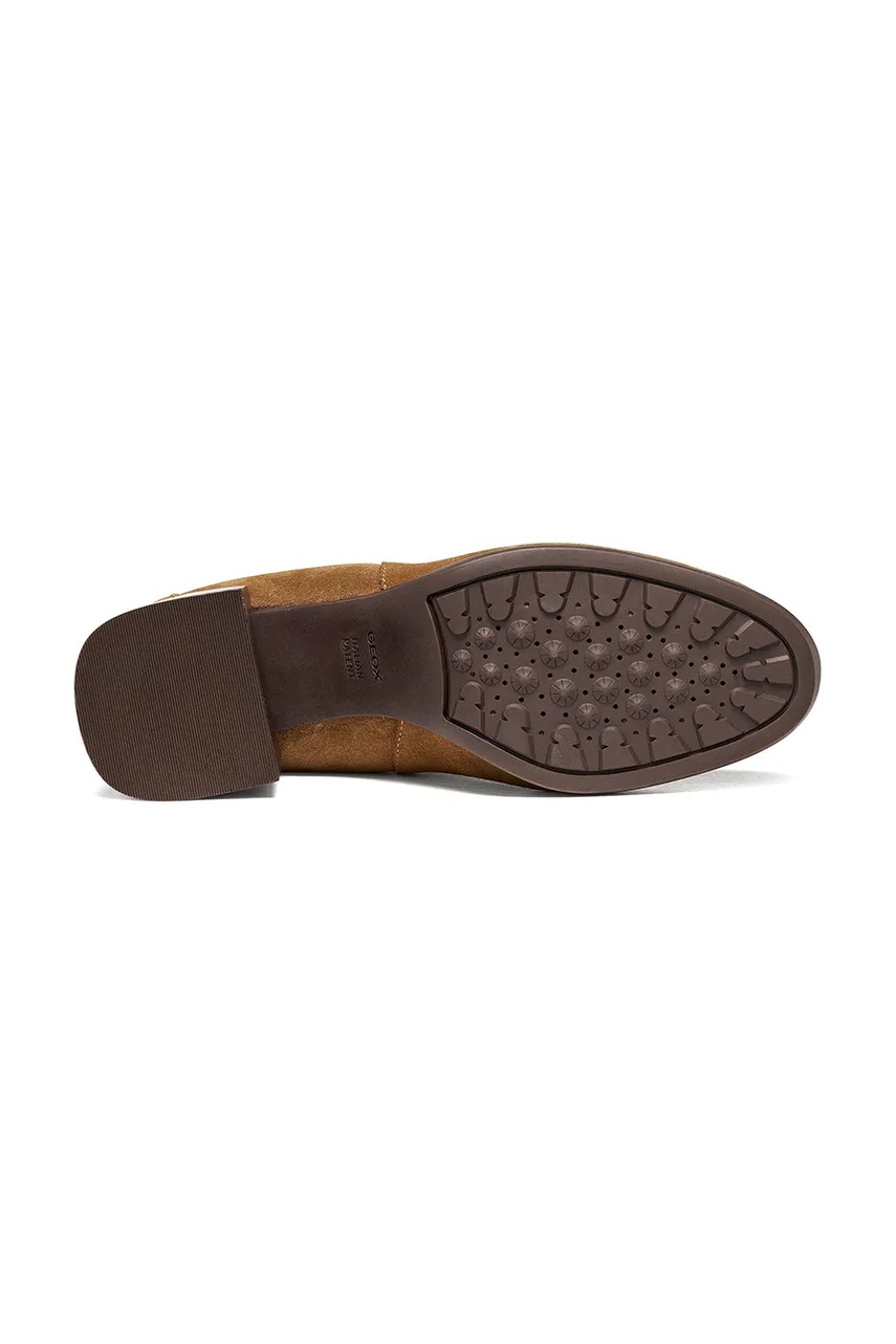 Geox Geox μποτάκια block heel Γυναικεία σουέτ D WALK PLEASURE 55T - 5