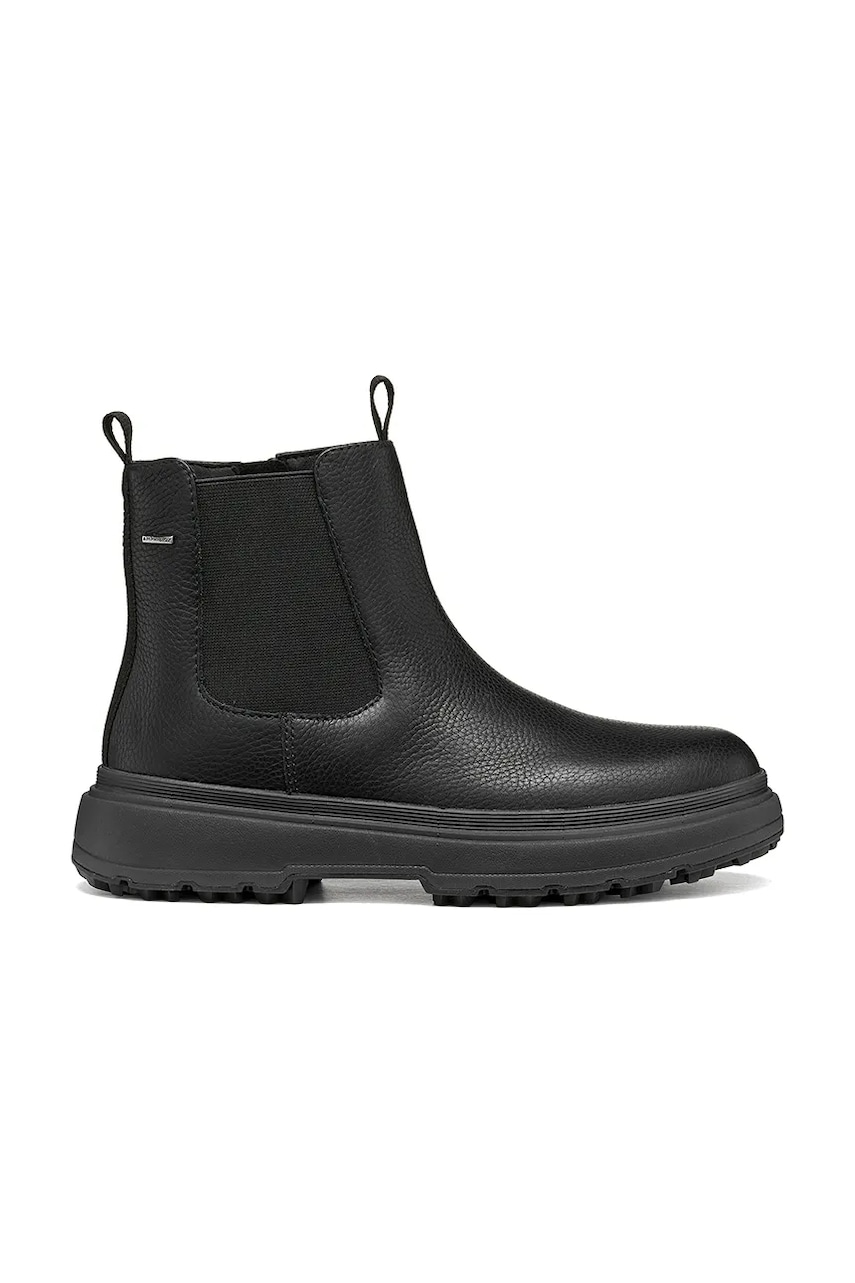 Geox  ghete scurte pentru femei din piele D LAMIDIE + GRIP ABX