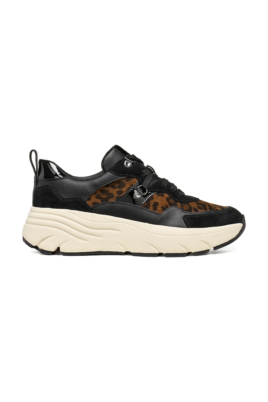 Geox D DIAMANTA sneakersy damskie zamszowe