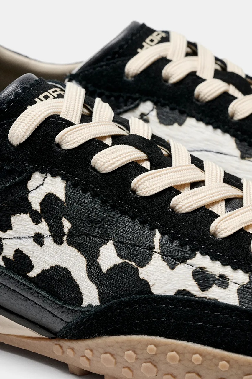 Hoff Hoff BRIDGE MKII PRINT BLACK sneakers γυναικεία δερμάτινα - 3