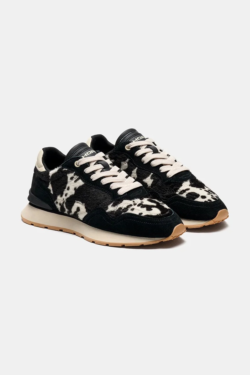 Hoff CITY PRINT BLACK sneakers γυναικεία σουέτ