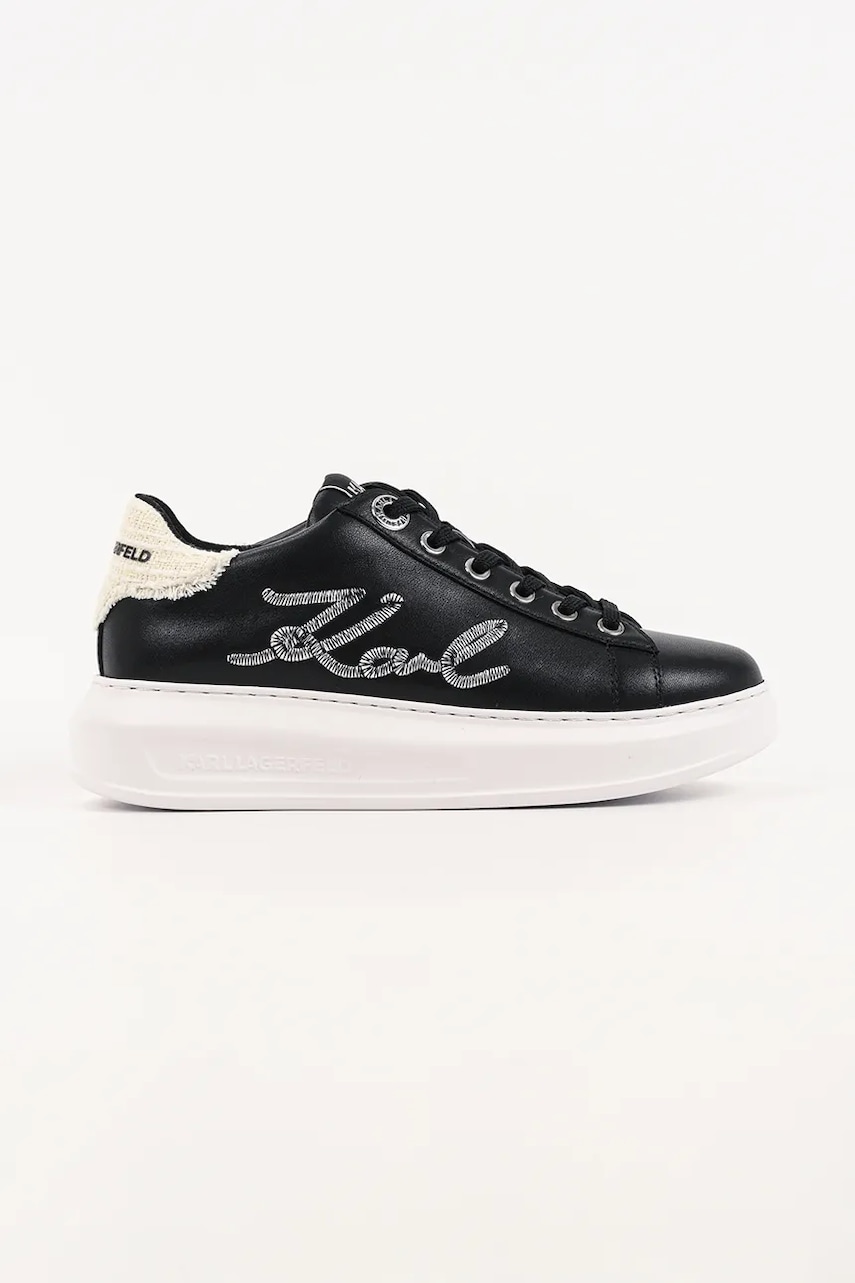 Karl Lagerfeld Kapri sneakersy damskie skórzane