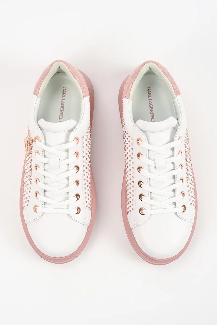 Karl Lagerfeld Karl Lagerfeld Kapri sneakers γυναικεία δερμάτινα - 4