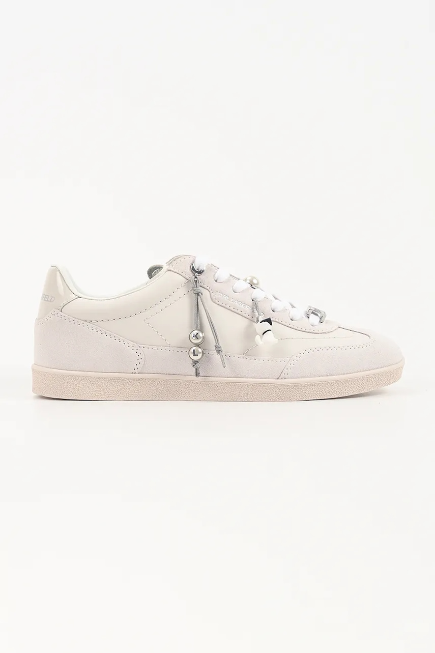 Karl Lagerfeld Kandidate sneakersy damskie skórzane