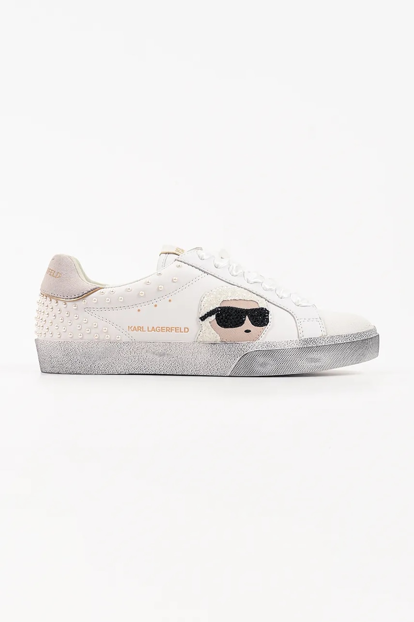 Karl Lagerfeld  Skool sneakers pentru femei din piele