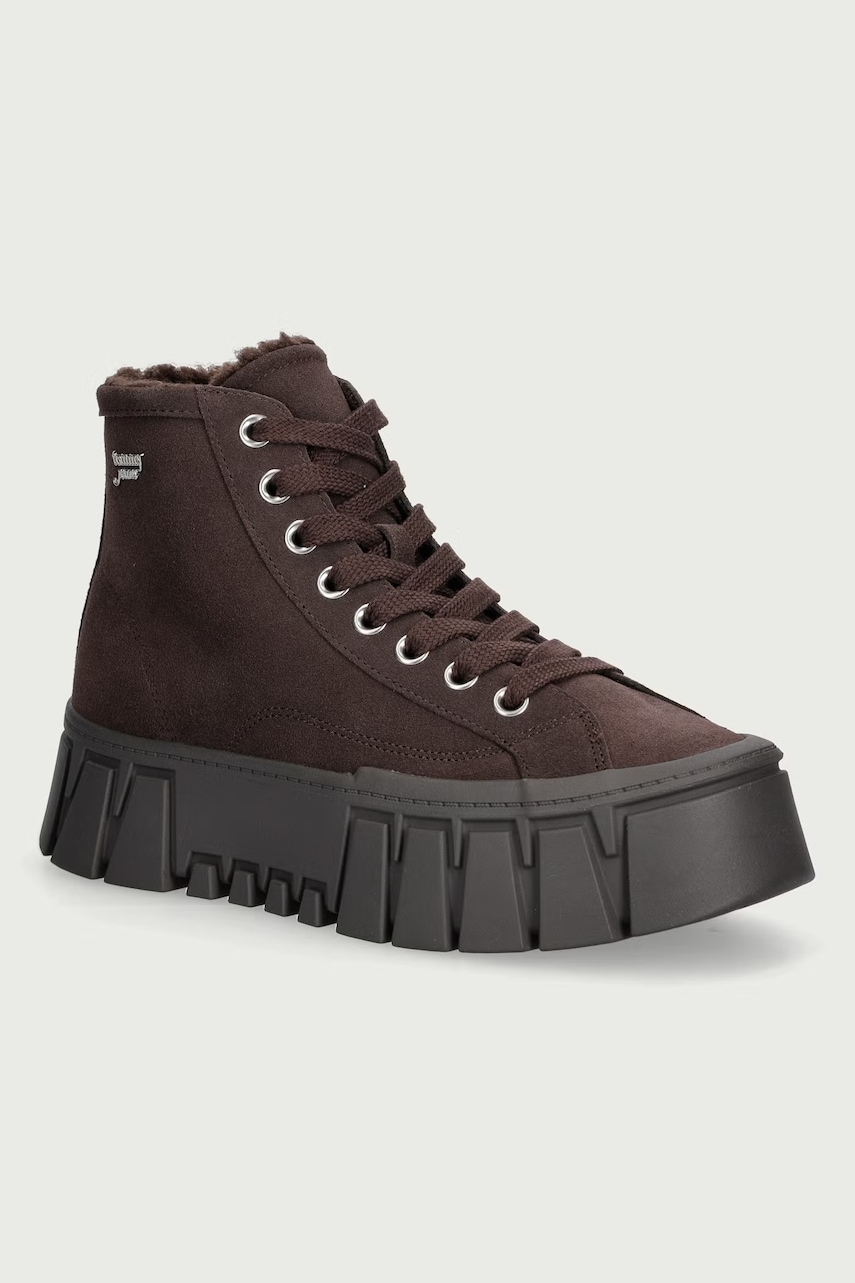Tommy Jeans TJW PLATFORM SNEAKER MC WL tenisice za žene od brušene kože