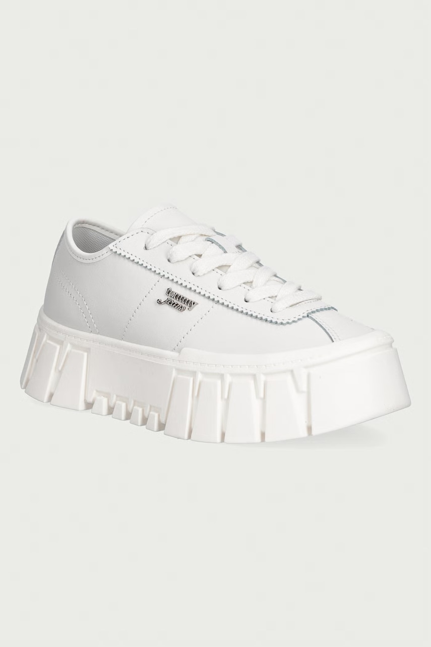 Tommy Jeans TJW PLATFORM SNEAKER LEATHER LC tenisice za žene od kože